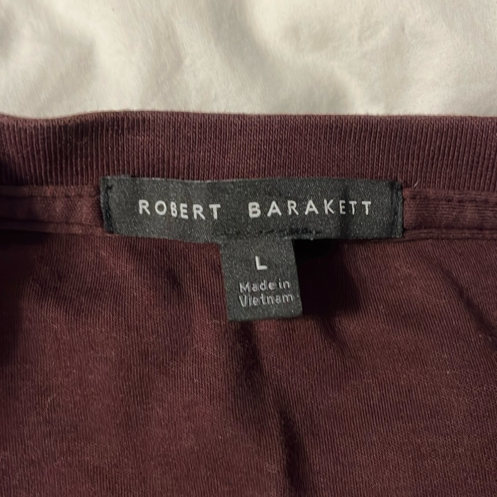 Robert Barakett Size L Pima Cotton Tee Shirt